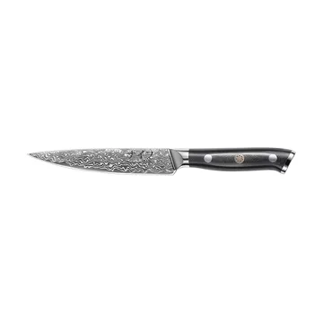 Cuchillo universal Damascus By Hâws 23,6 cm - Negro-acero inoxidable - Hâws