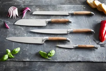 Cuchillos de chef  Laguiole By Hâws, 5 piezas - Oliva - Hâws