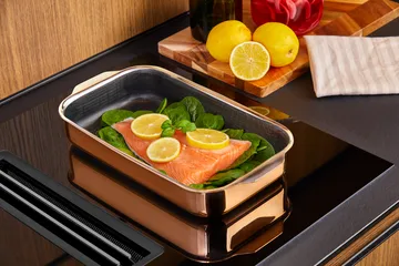 Fuente para horno con recubrimiento hybrid coating Hâws Santo oro rosa - 30x16 cm - Hâws