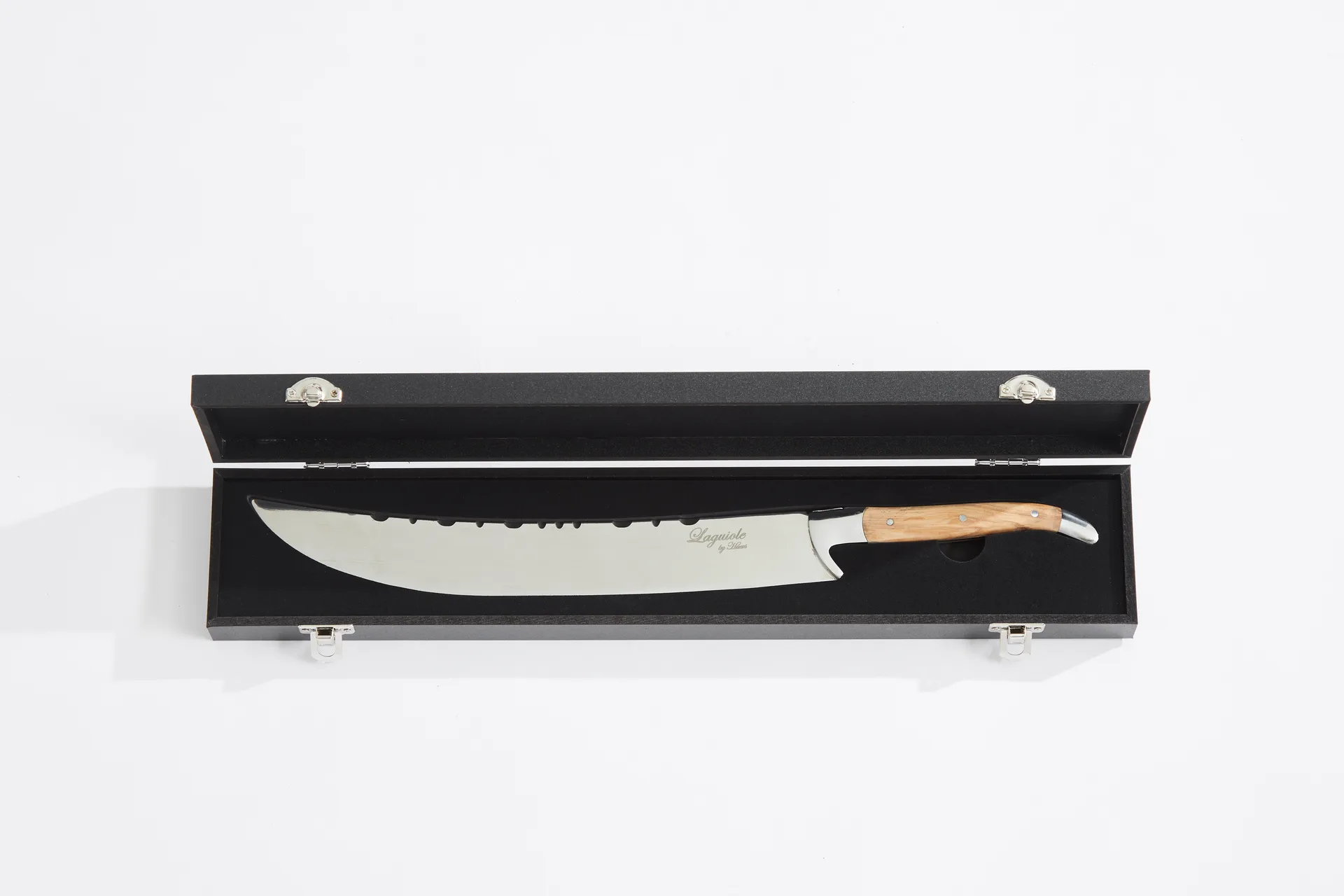 Sable para champán Laguiole By Hâws 27 cm, Olivo-acero inoxidable Hâws