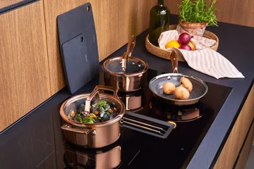 Sartén con recubrimiento hybrid coating Hâws Santo oro rosa - Ø20 cm - Hâws