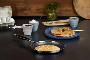 Sartén para pancakes con recubrimiento hybrid coating Hâws Santo Ø24 cm - Plata - Hâws