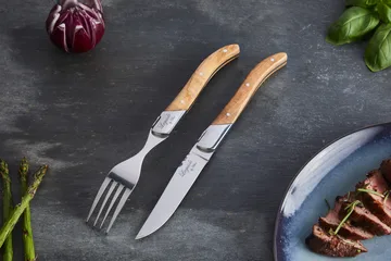 Set de 12 cubiertos para barbacoa Laguiole By Hâws - Oliva - Hâws