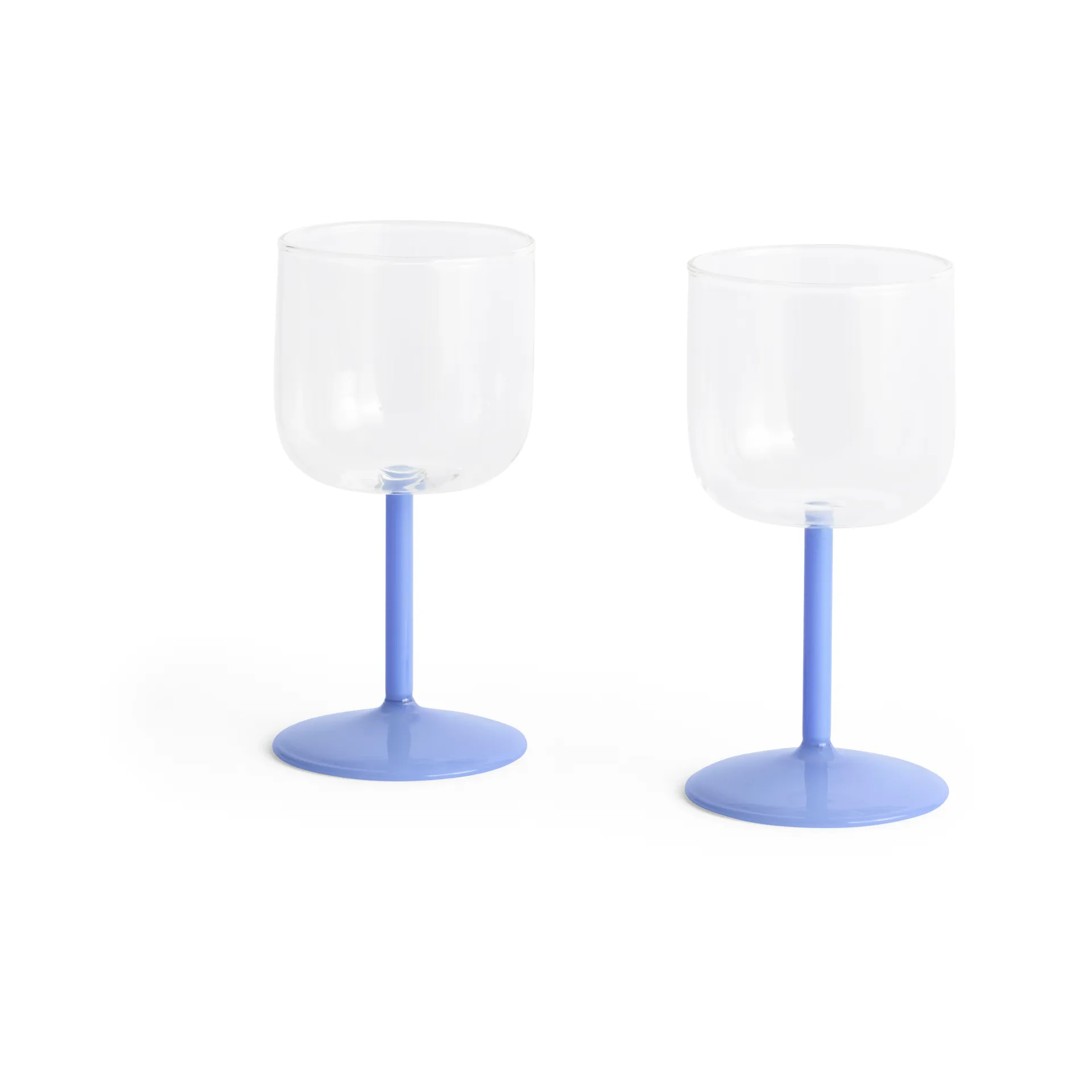 2 Copas de vino Tint 25 cl, Clear-jade light blue HAY