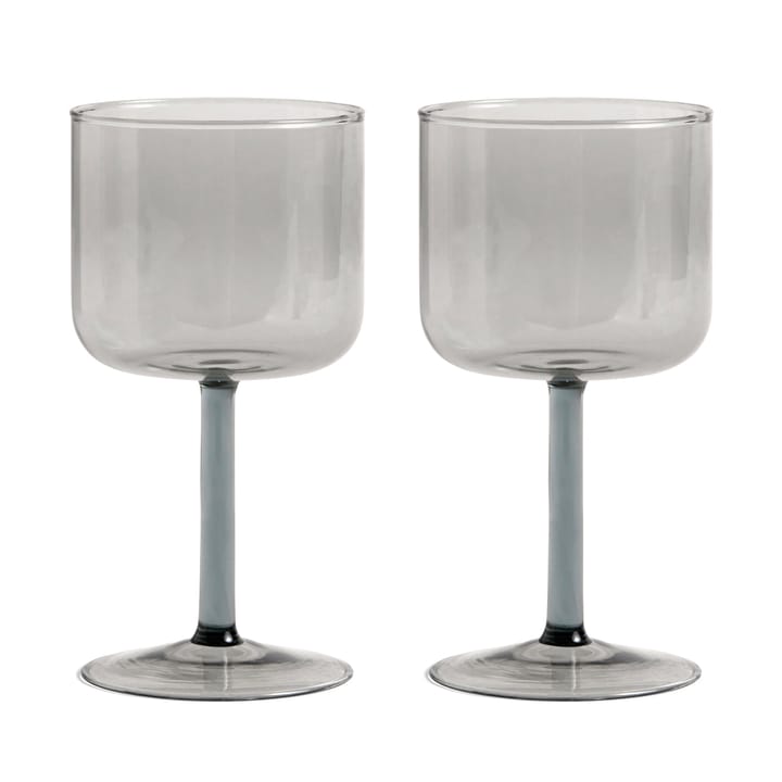 2 Copas de vino Tint 25 cl - gris - HAY