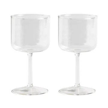 2 Copas de vino Tint 25 cl - transparente - HAY
