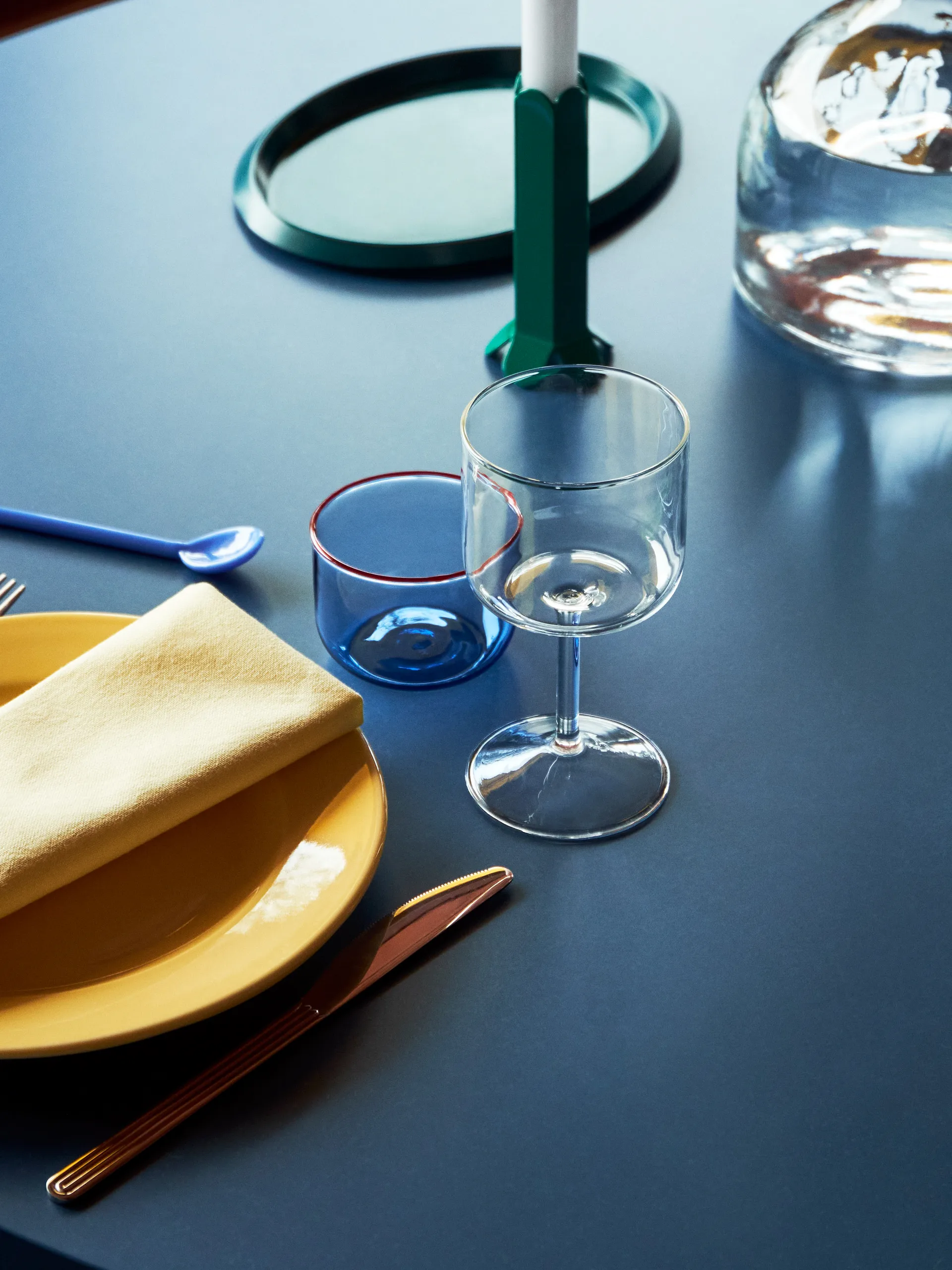 2 Copas de vino Tint 25 cl, transparente HAY