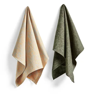 2 Paños de cocina Tea Towel Ballpoint scribble - No 6 - HAY