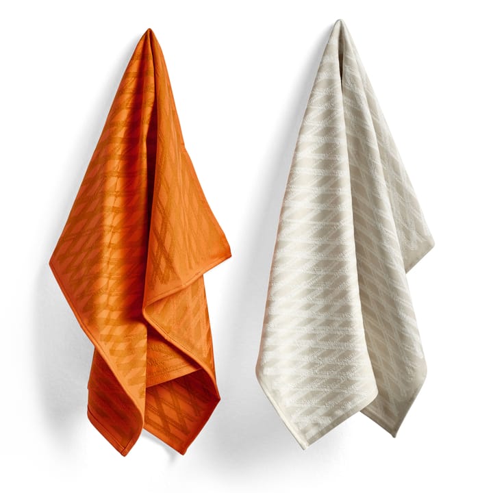 2 Paños de cocina Tea Towel Marker diamond, No 2 HAY