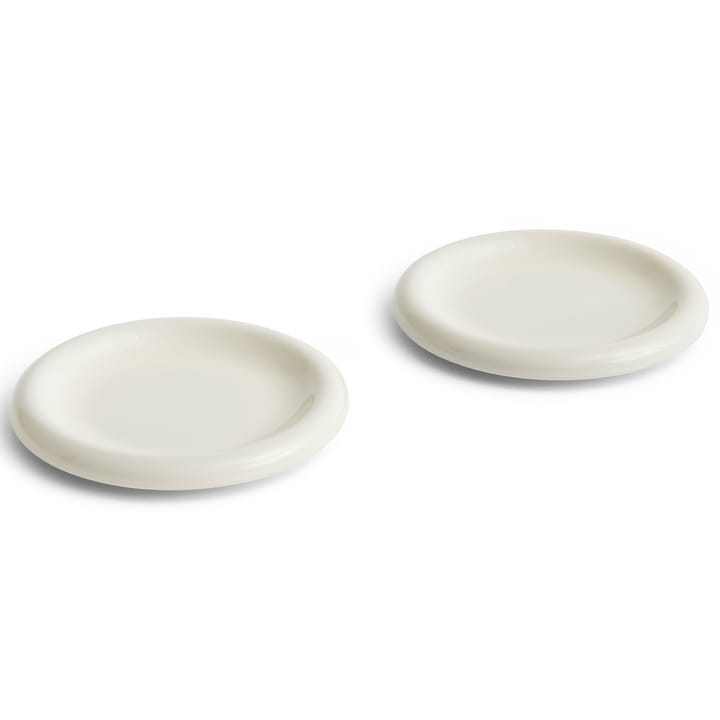 2 Platos Barro Ø18 cm - Off-white - HAY