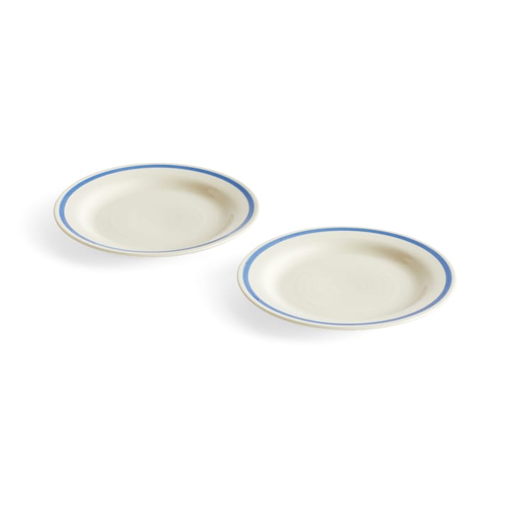 2 Platos Sobremesa Ø18,5 cm - Blue - HAY