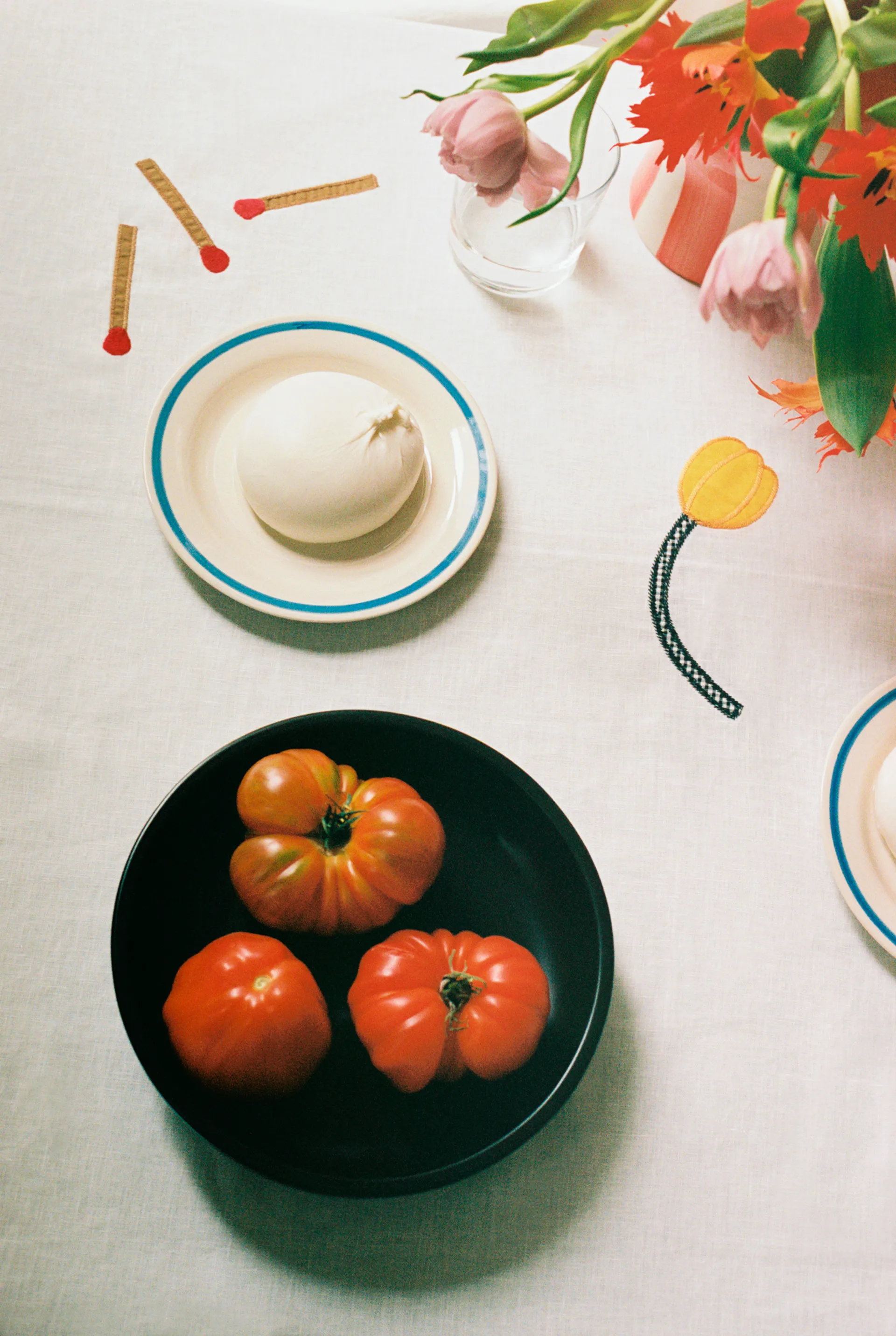 2 Platos Sobremesa Ø18,5 cm, Blue HAY