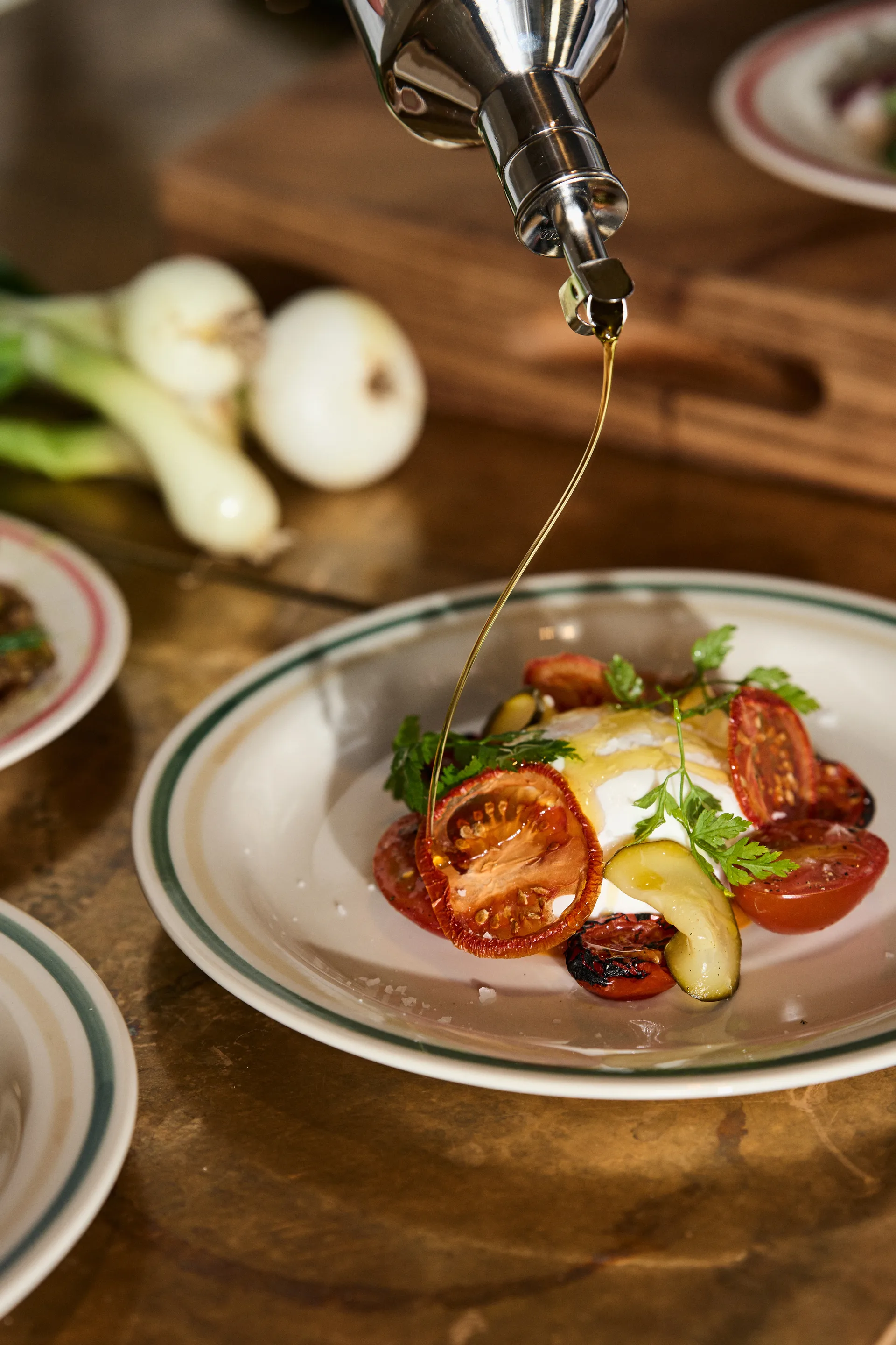 2 Platos Sobremesa Ø24,5 cm, Green-sand HAY