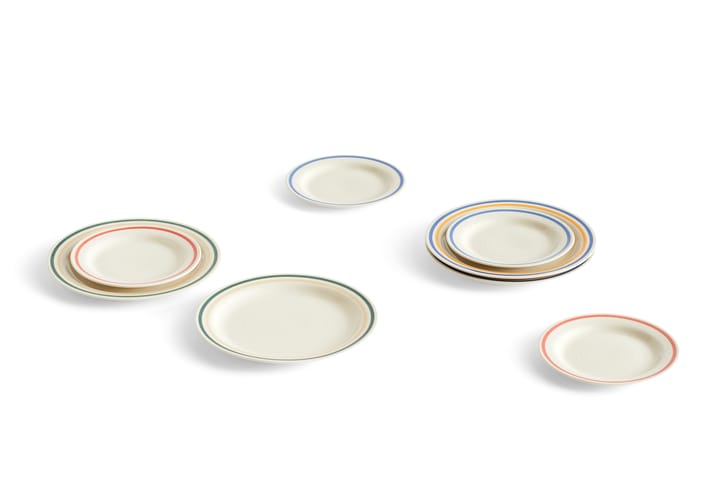 2 Platos Sobremesa Ø24,5 cm, Green-sand HAY