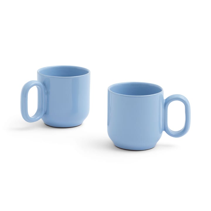 2 Tazas Barro - Light blue - HAY