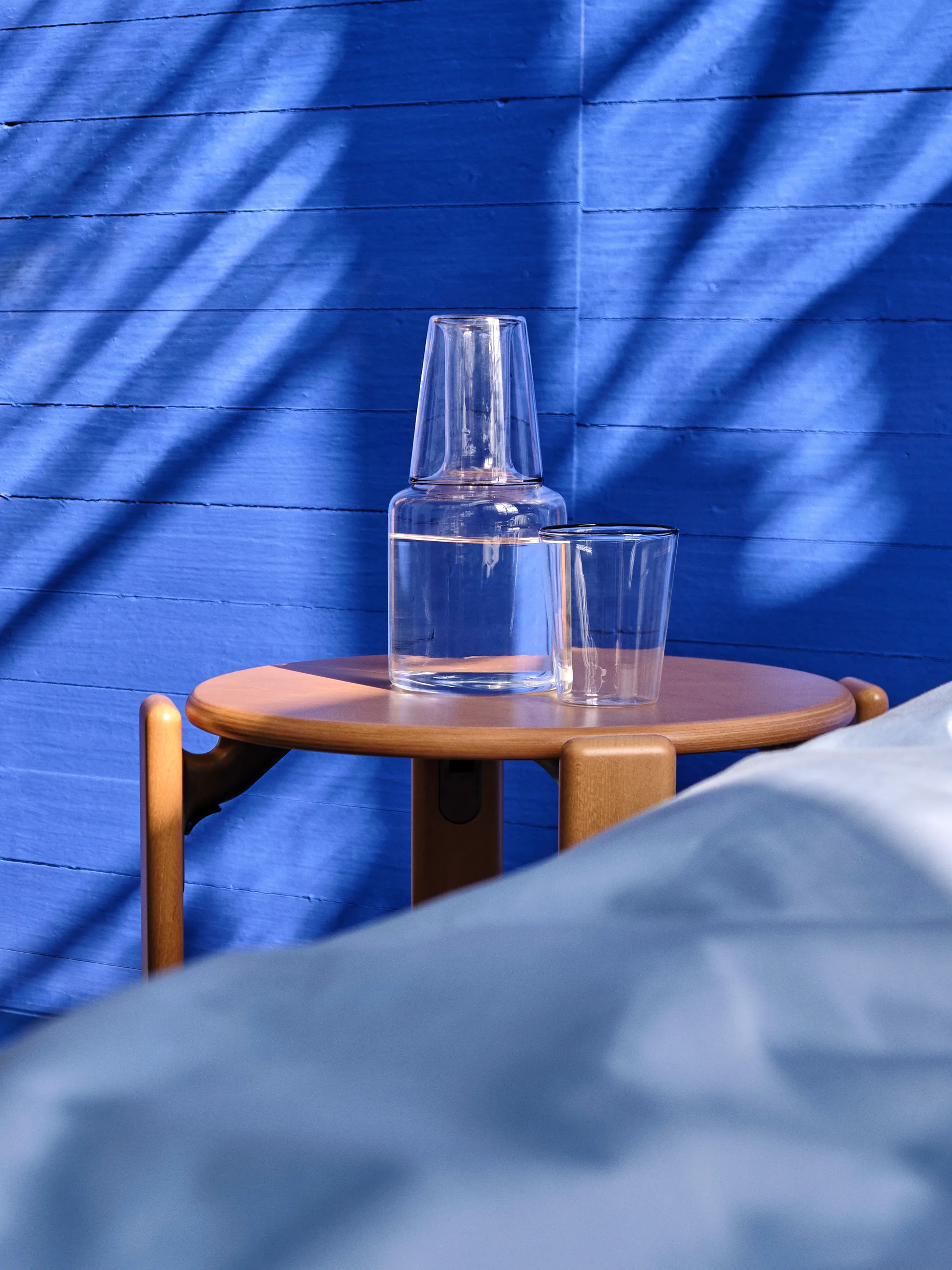 2 Vasos Rim 30 cl transparentes, negro HAY