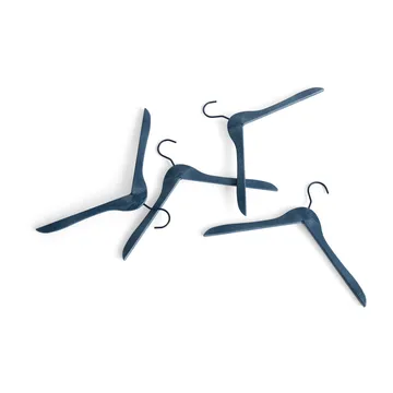 4 Perchas HAY - Deep blue - HAY