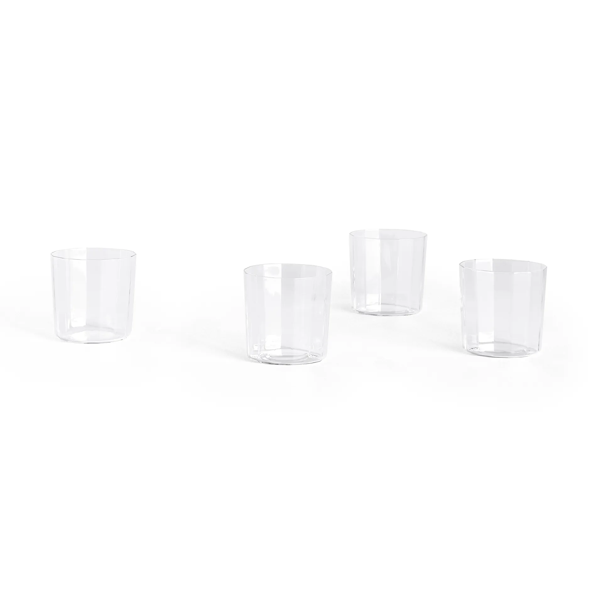 4 Vasos Angle, Wide 7,5 cm HAY