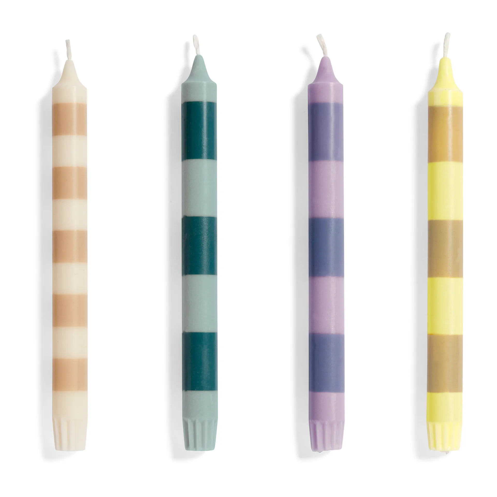 4 velas Stripe, Douce HAY