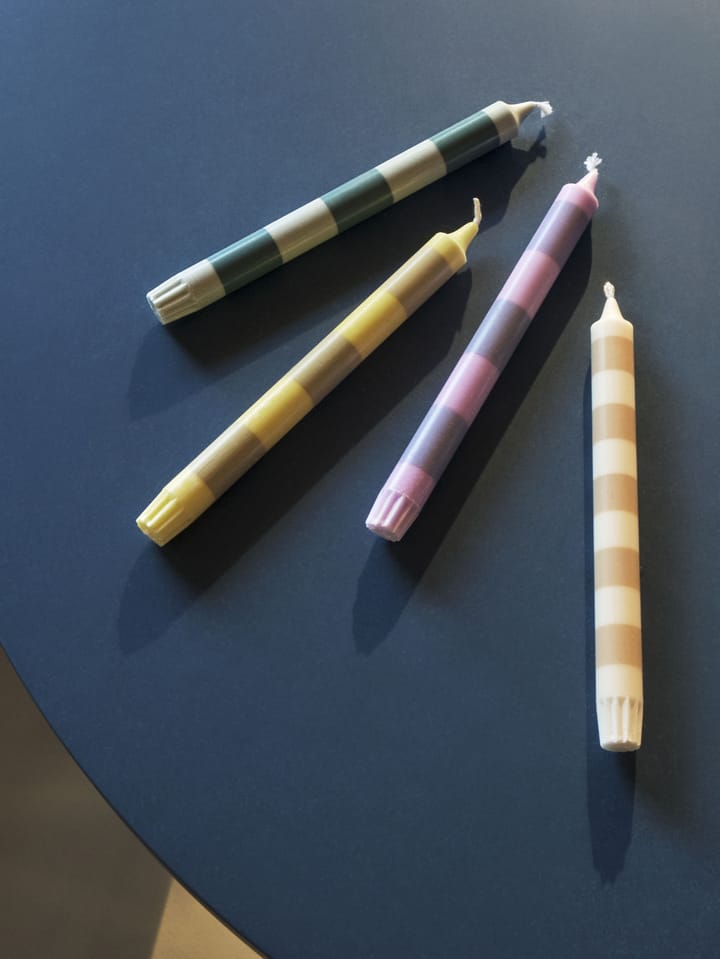 4 velas Stripe, Douce HAY