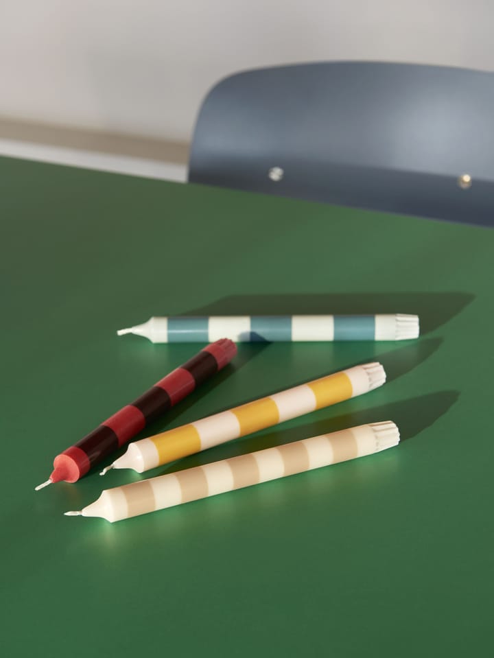 4 velas Stripe, Douce HAY
