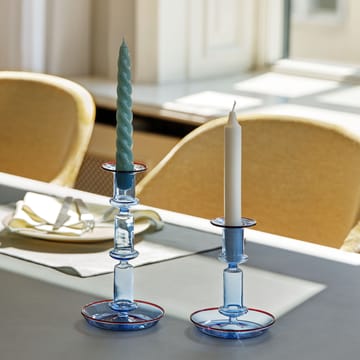 6 Velas Candle Conical - Ice blue-artic blue-teal - HAY