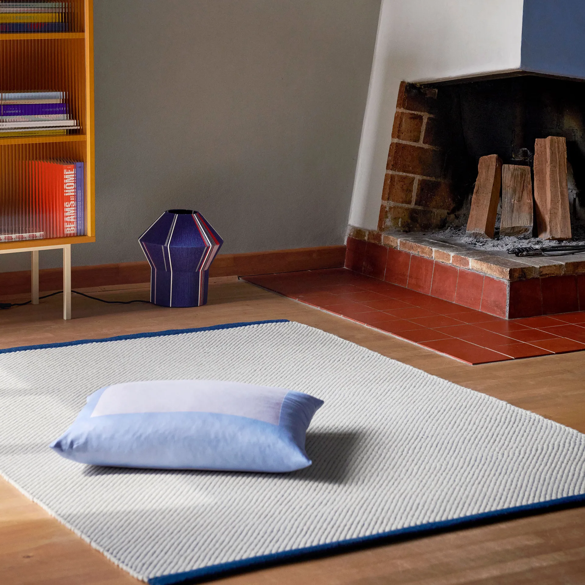 Alfombra Bias 200x300 cm, Ocean tint HAY