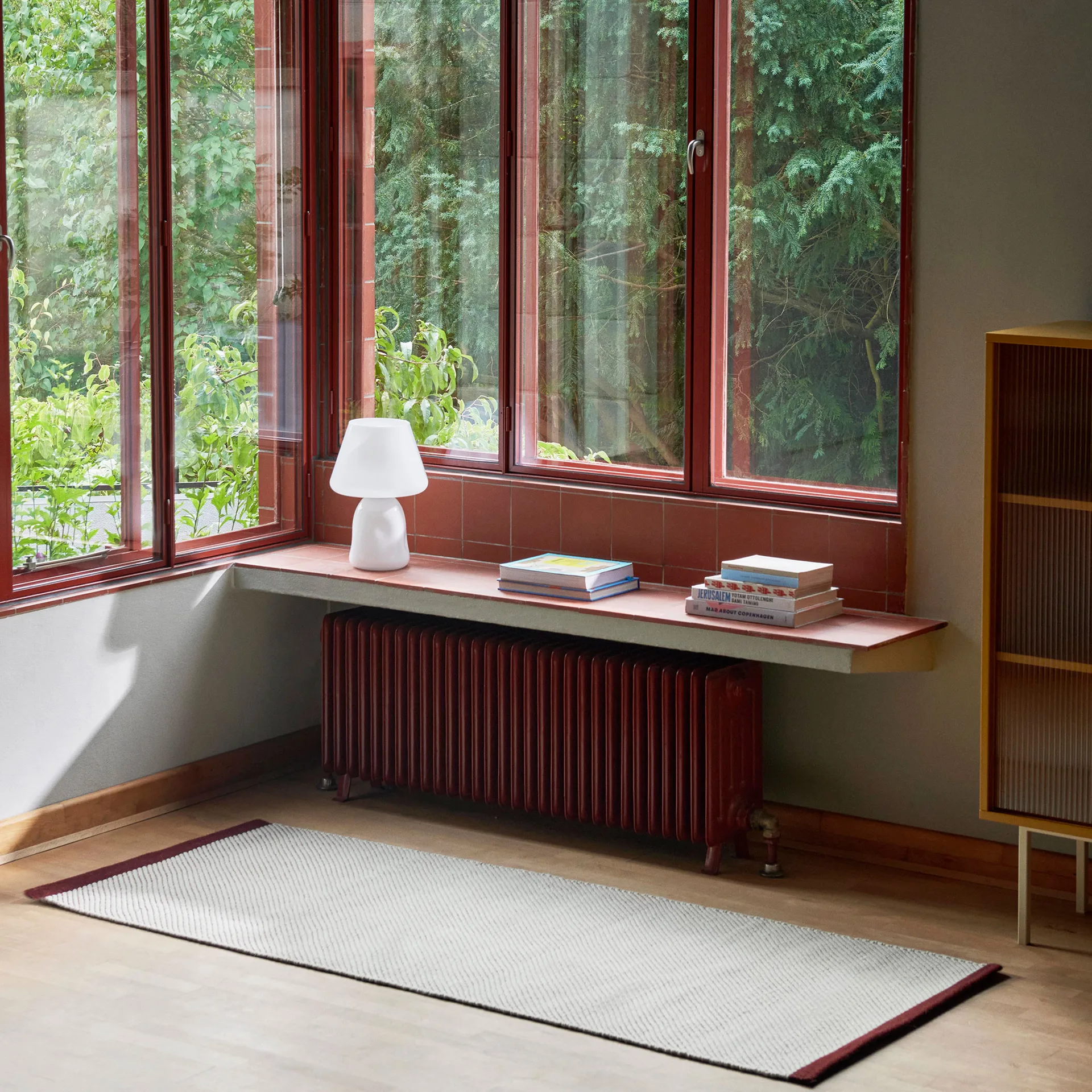 Alfombra Bias 80 x 200 cm, Cherry tint HAY