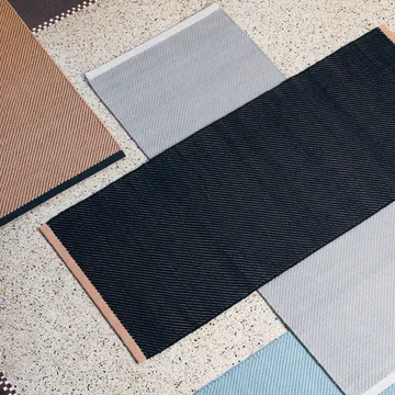 Alfombra Bias 80 x 200 cm - Cool grey - HAY