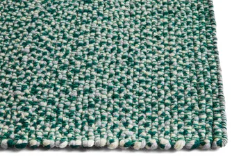 Alfombra Braided 140x200 cm - Green - HAY