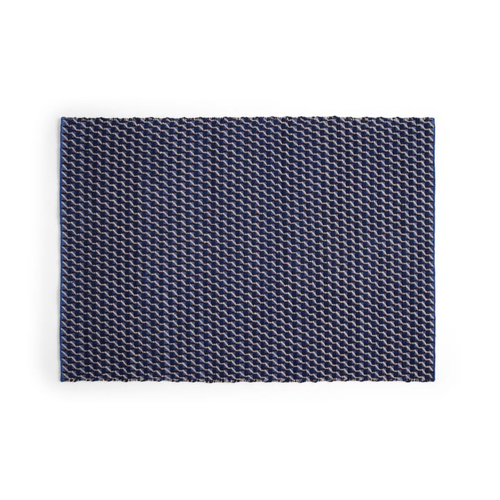 Alfombra Channel - Azul-blanco 170x240 cm - HAY