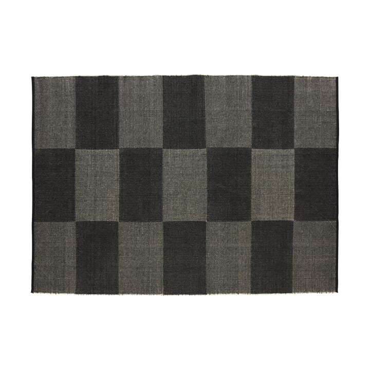 Alfombra Check L - Black 170x240 cm - HAY