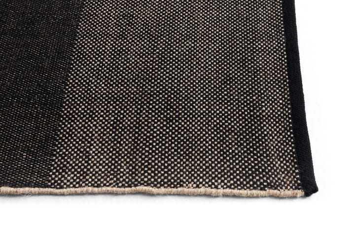 Alfombra Check L, Black 170x240 cm HAY