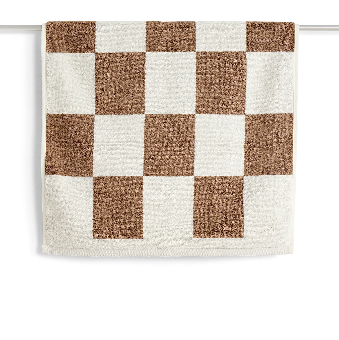 Alfombra de baño Check 50x90 cm, Cappuccino HAY