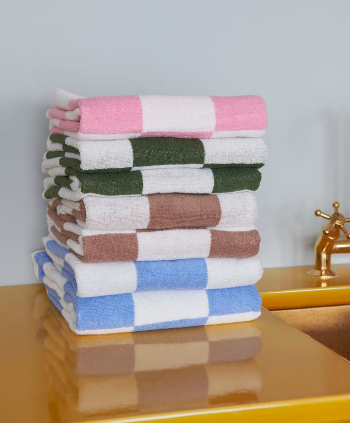 Alfombra de baño Check 50x90 cm, Pink HAY