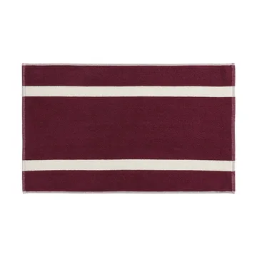 alfombra de baño Stripe - Burgundy, 50x80 cm - HAY