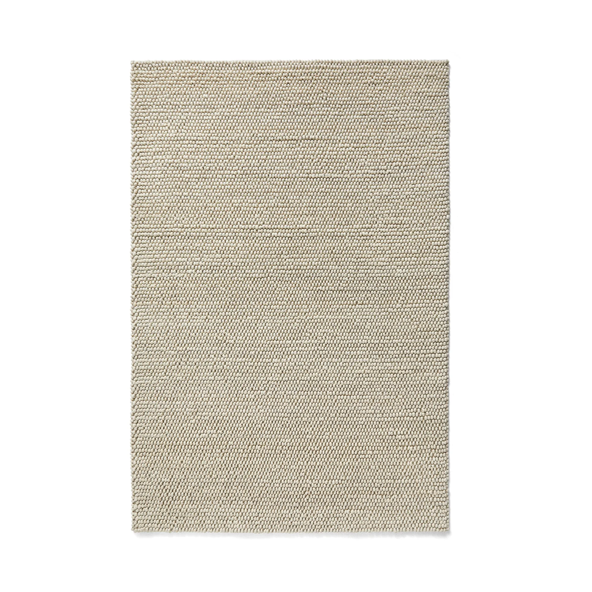 Alfombra de lana Peas 200x300 cm, Soft grey HAY