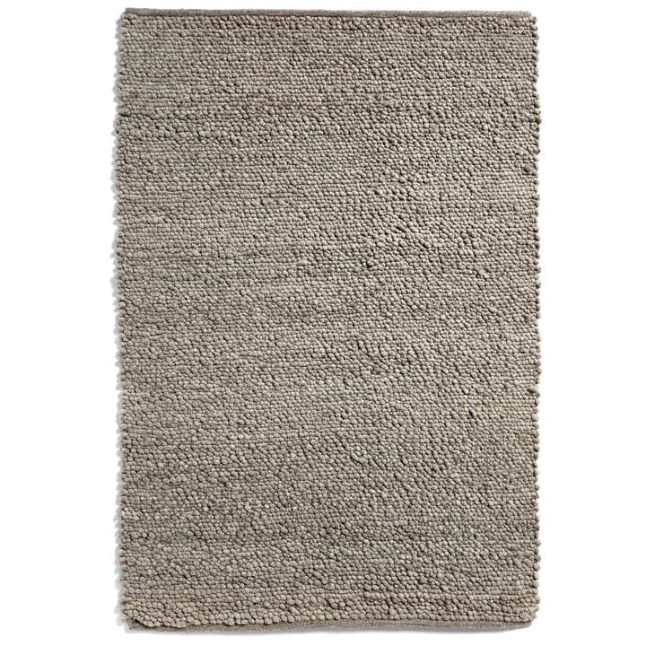 Alfombra de lana Peas Random 140 x 200 cm - Medium grey - HAY