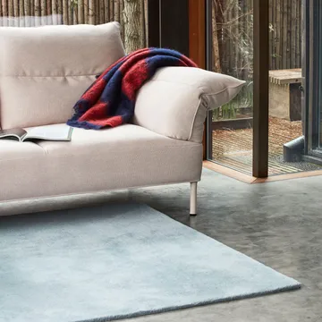 Alfombra de lana Raw No 2 200x300 cm - Light blue - HAY