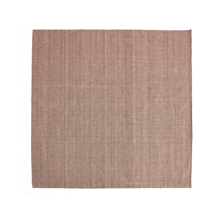Alfombra Haze - Rojo hierro, 230x230 cm - HAY