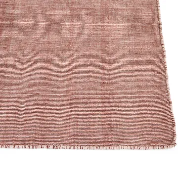 Alfombra Haze - Rojo hierro, 230x230 cm - HAY