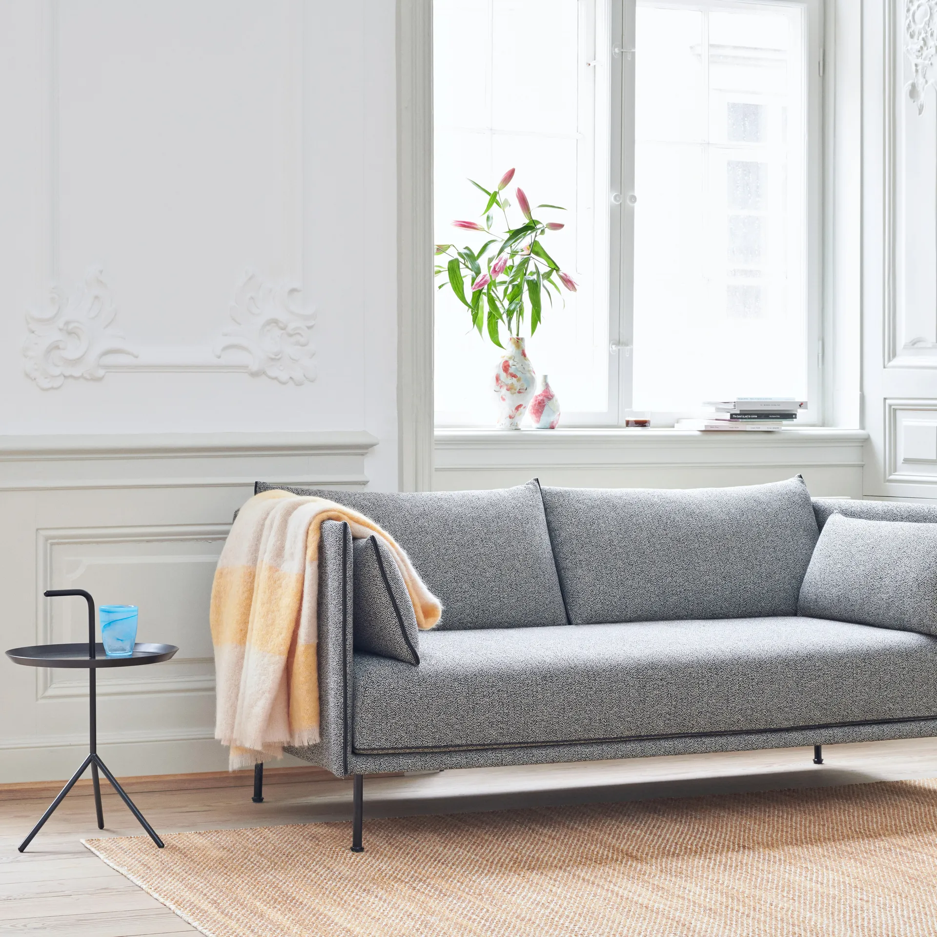 Alfombra Moiré 140 x 200 cm, Amarillo HAY