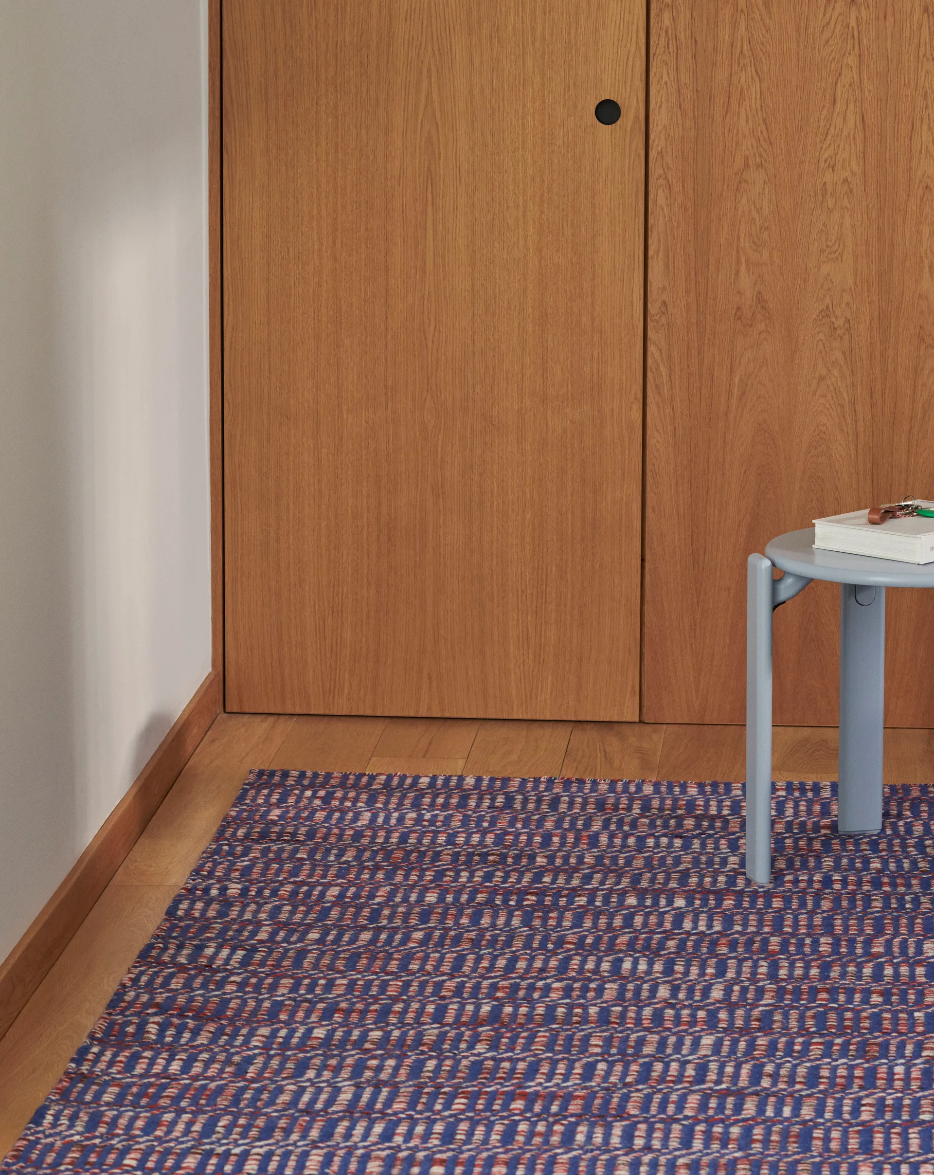 Alfombra Radio, Rojo-azul 140x200 cm HAY