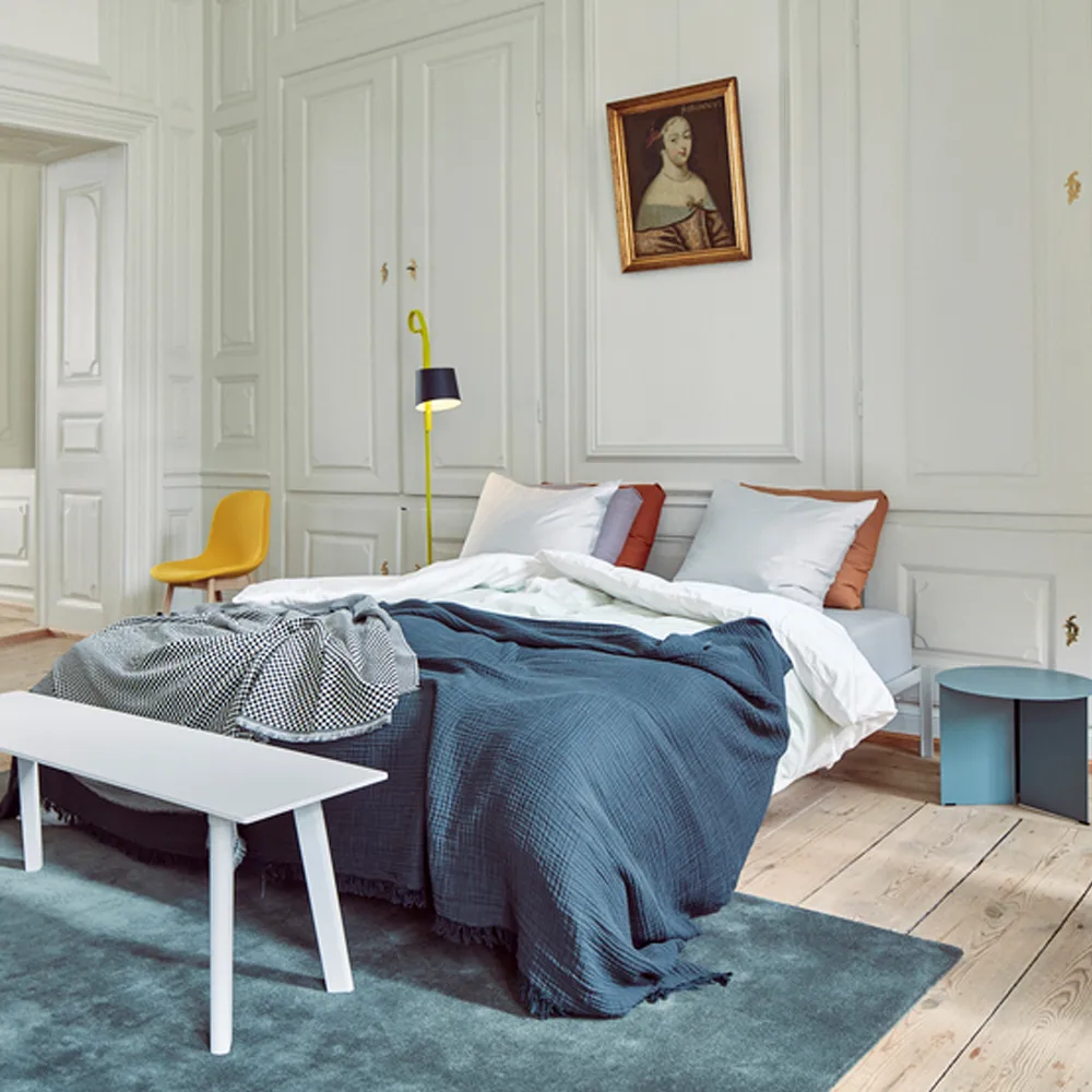 Alfombra Raw No2, Light grey, 200x300 cm HAY