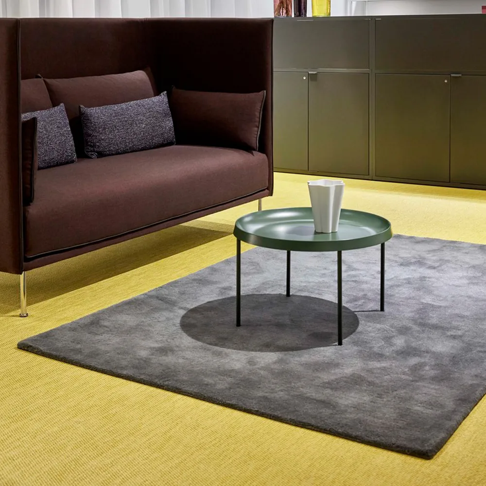 Alfombra Raw No2, Light grey, 200x300 cm HAY