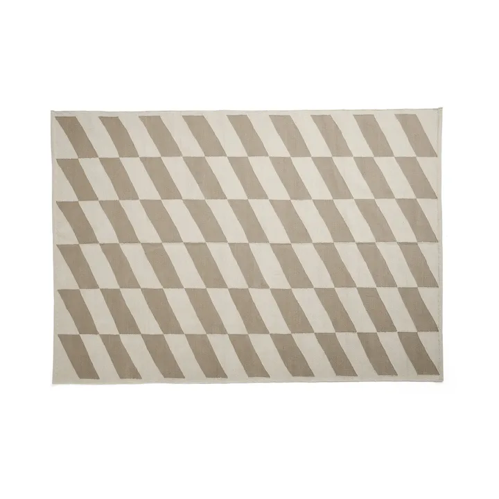 Alfombra Shift Kelim 140x200 cm - Beige - HAY