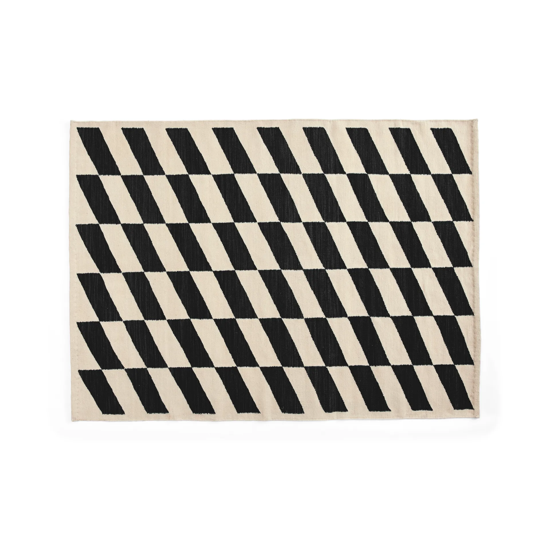 Alfombra Shift Kelim 140x200 cm, Black HAY