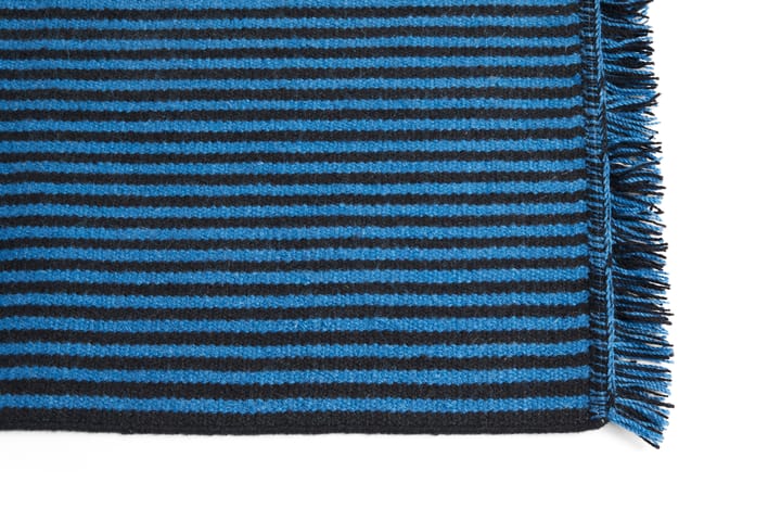 Alfombra Stripes and Stripes 60x200 cm, Blue HAY