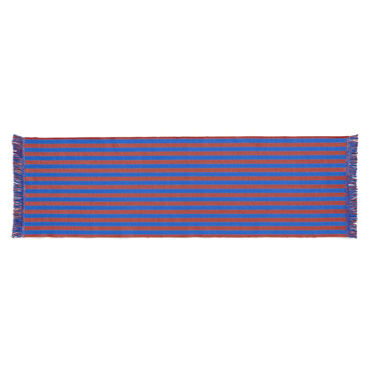 Alfombra Stripes and Stripes 60x200 cm - Cacao sky - HAY