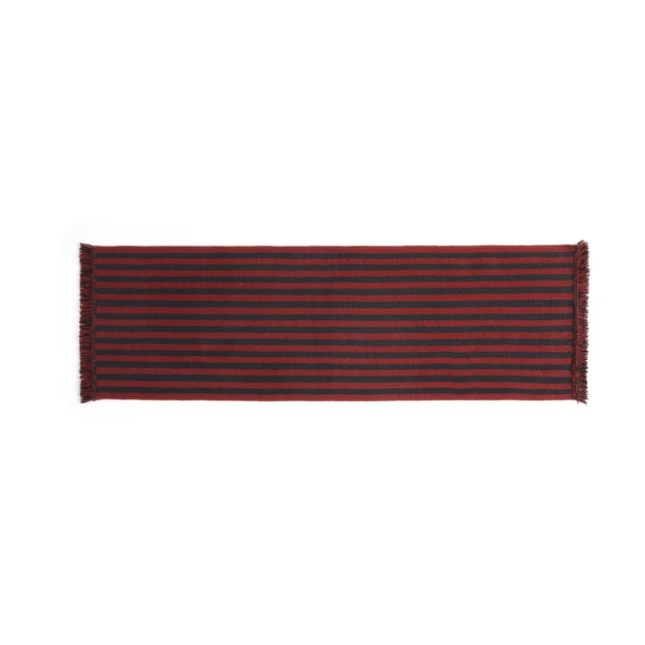 Alfombra Stripes and Stripes 60x200 cm - Cherry - HAY